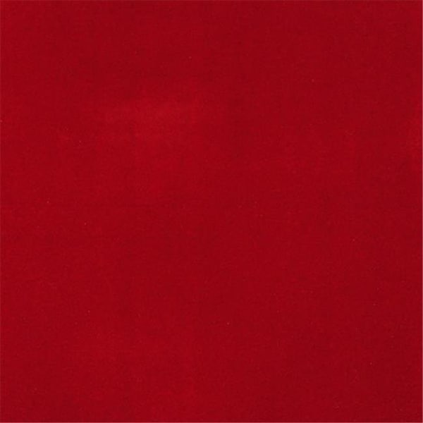 Designer Fabrics Designer Fabrics C863 54 in. Wide Red; Solid Plain Velvet Automotive; Residential And Commercial Upholstery Velvet C863 - main